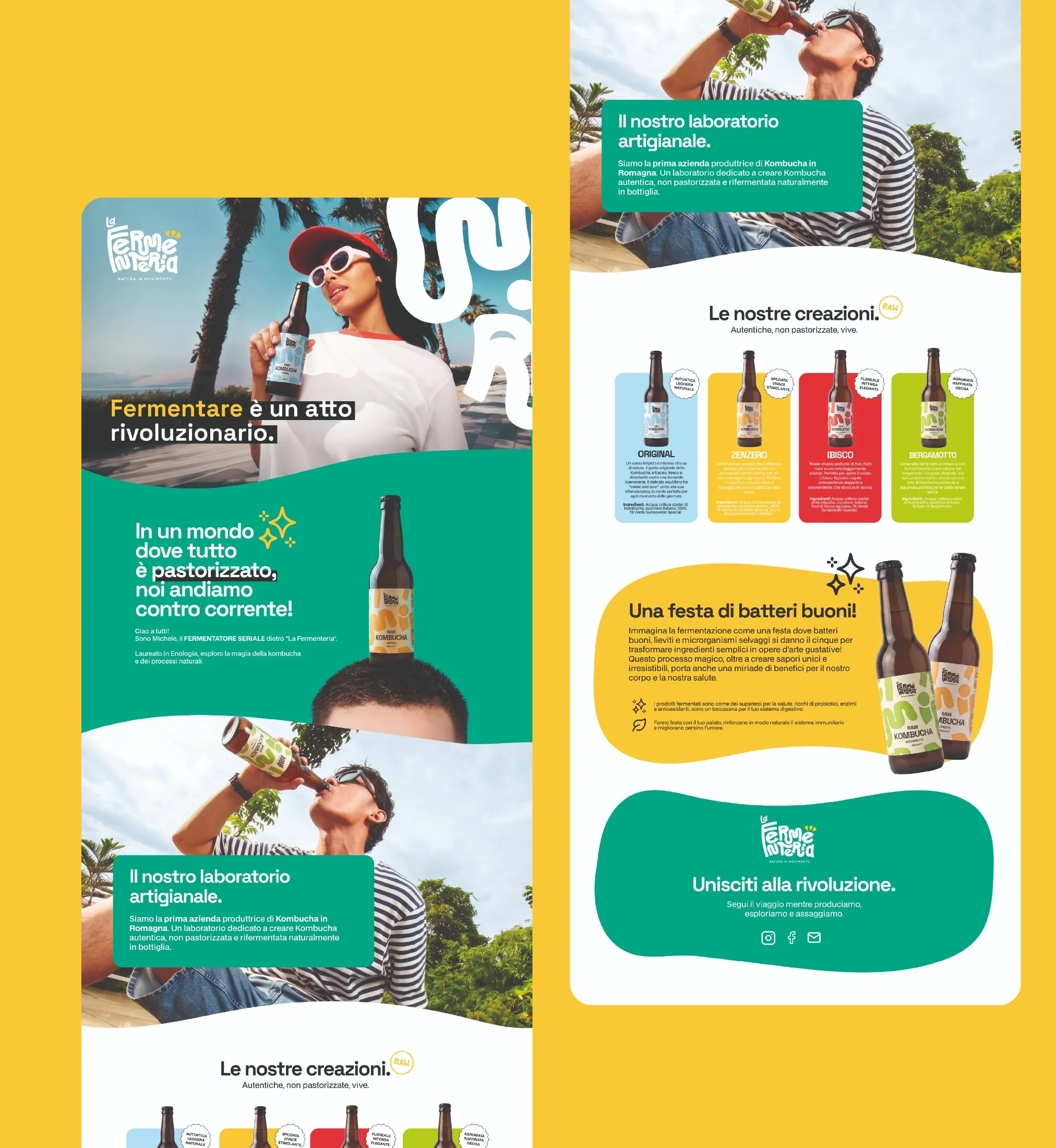 La Fermenteria — Sito web
