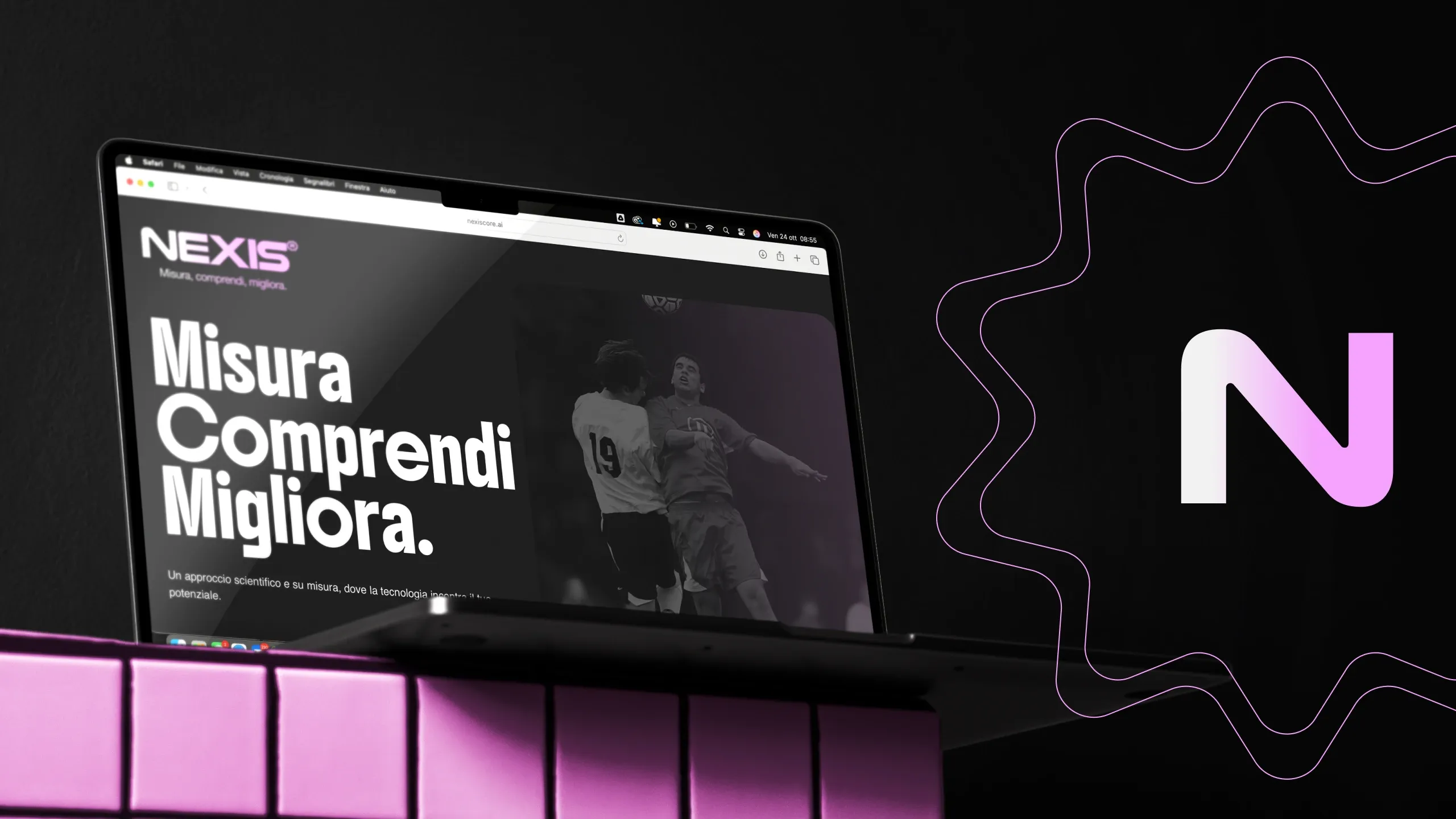 Nexis — Sito web